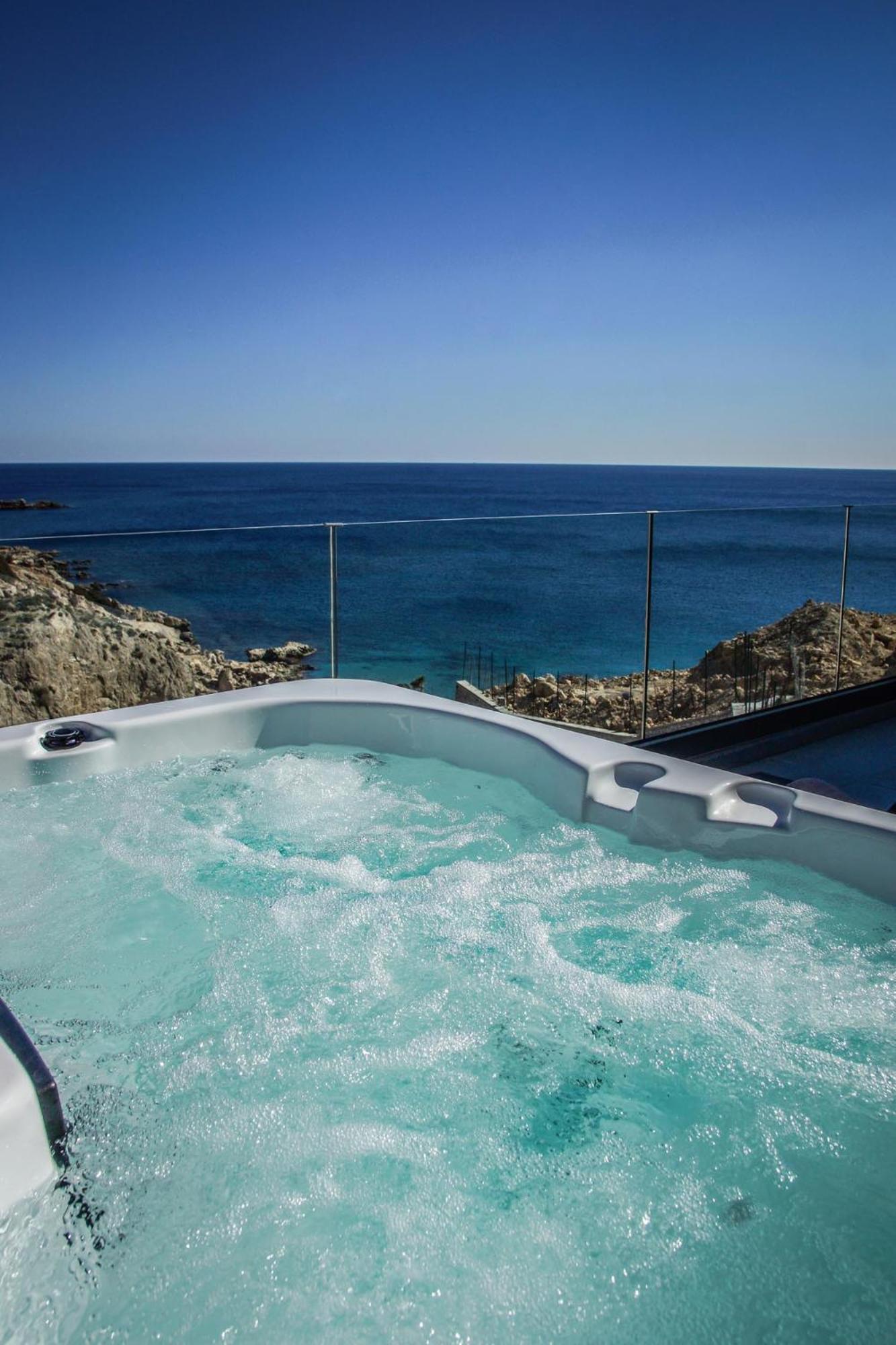 Aquamarine Luxury Suites Archangelos  Bagian luar foto