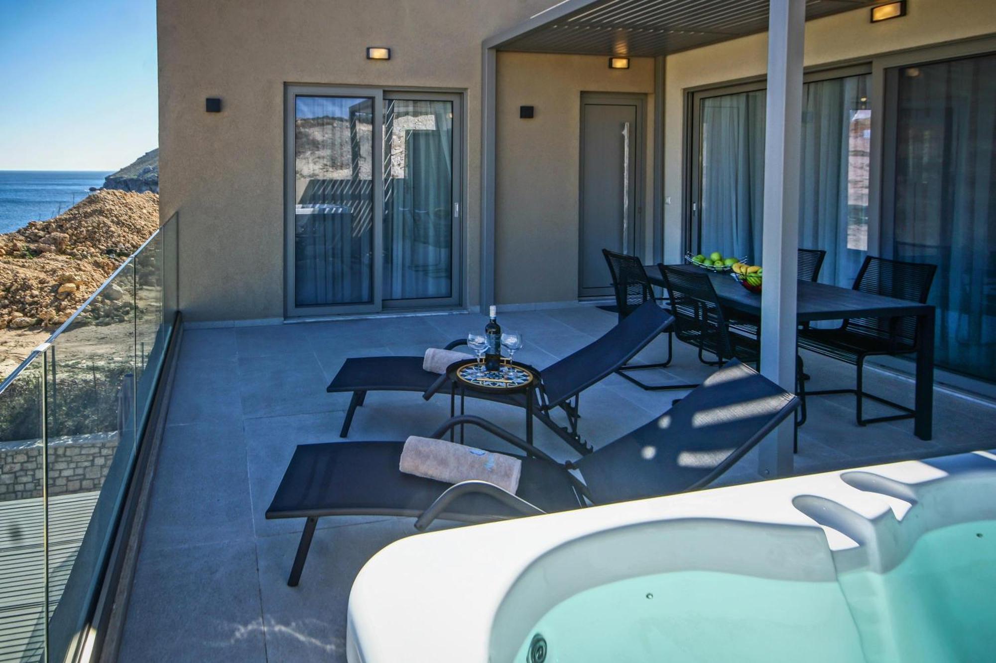 Aquamarine Luxury Suites Archangelos  Bagian luar foto